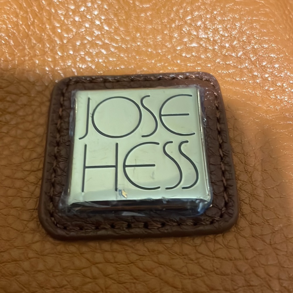 Two Tone Brown Jos Hess Purse View 3